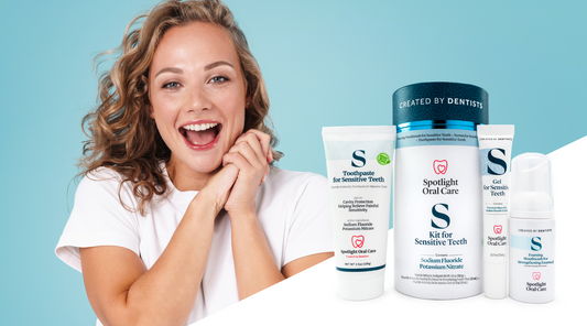 So Long, Sensitive Teeth! Introducing the NEW Spotlight Oral Care Kit for Sensitive Teeth